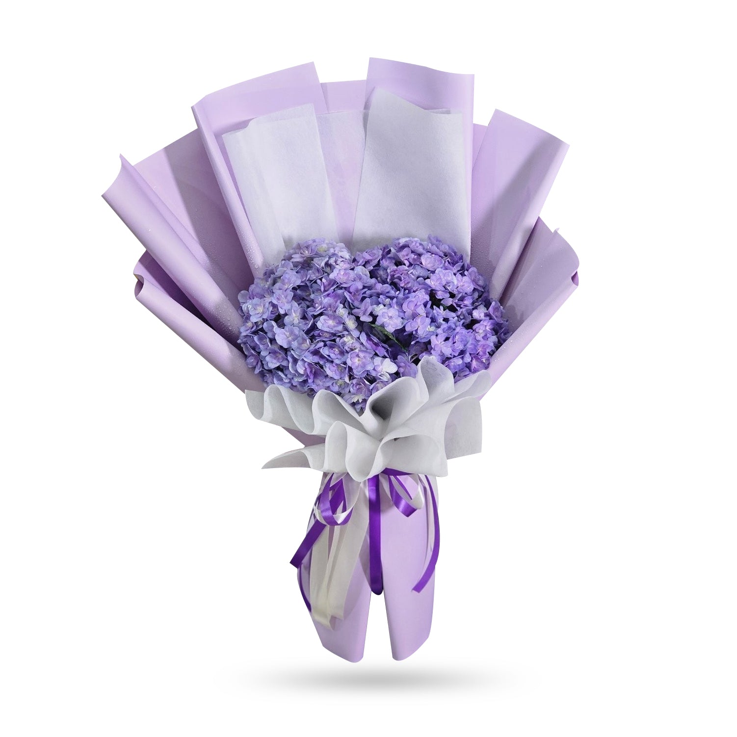 "Pastel Purple" Bouquet With Hydrangea