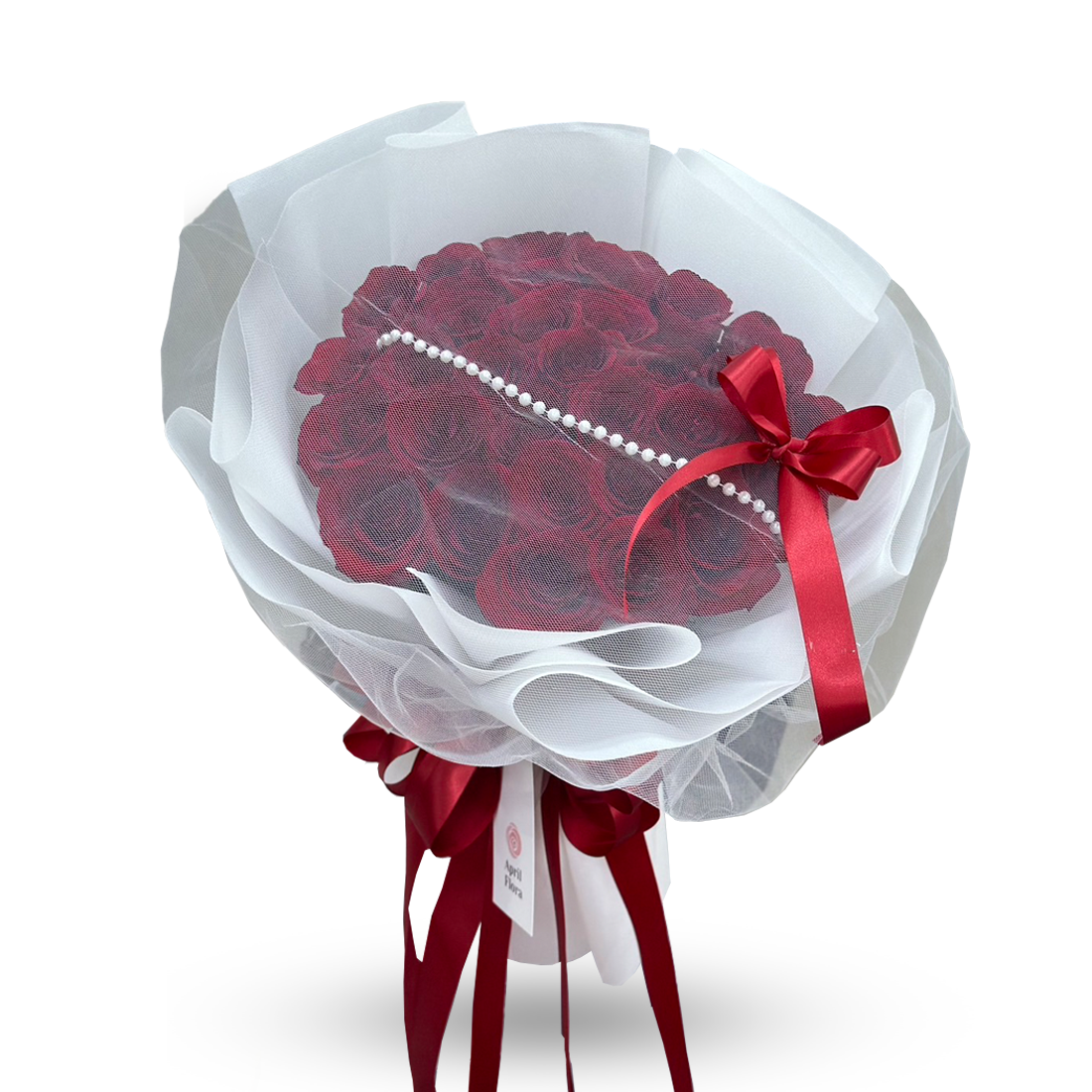 "My Bride" Bouquet of 30 Red Roses